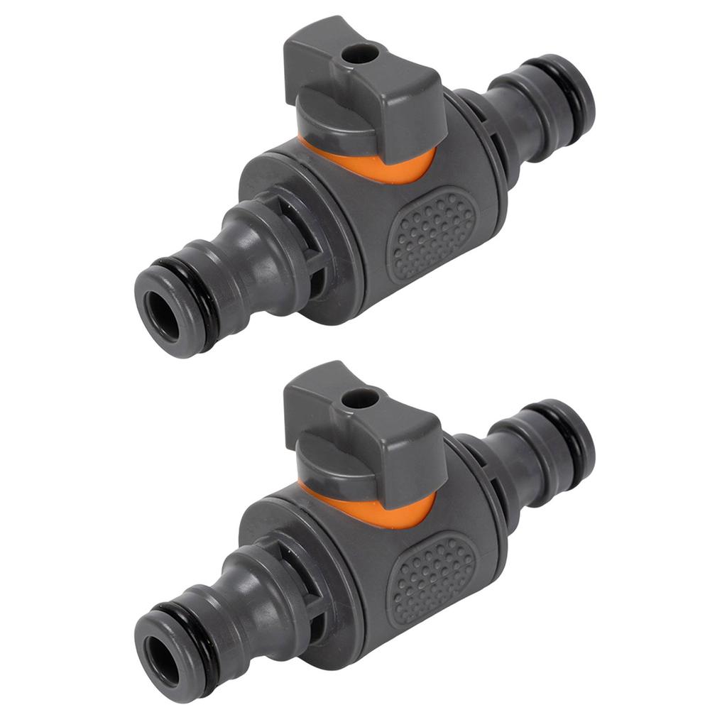 Garden Hose Pipe Tube Quick Release Valve Connector with Control Valve Extender Hose End for Horticultural Irrigation