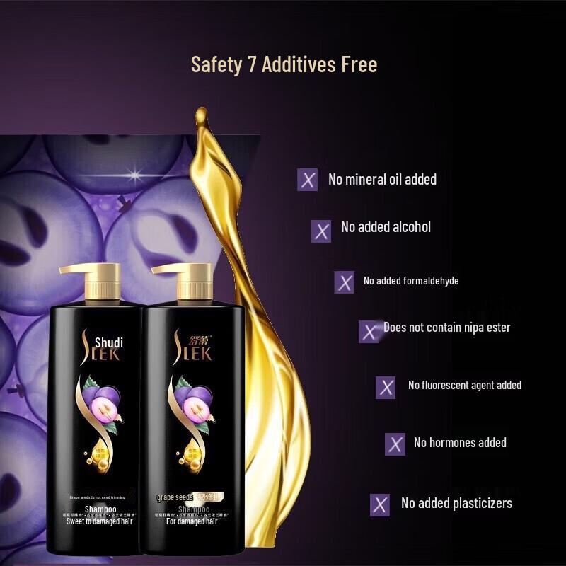 Shampoing Fortifiant Réparateur aux Pépins de Raisin SLEK