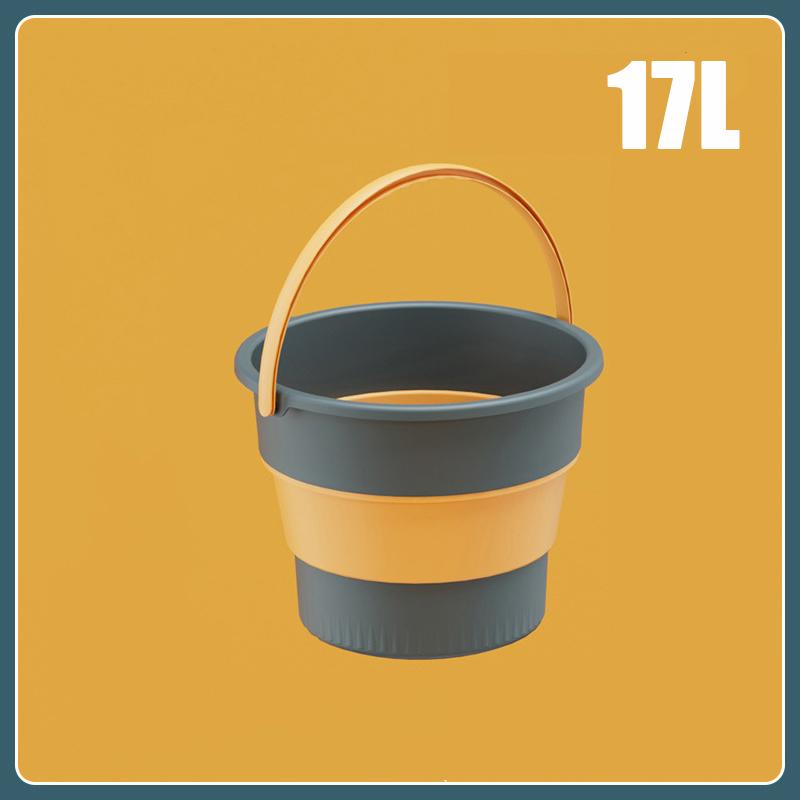 Folding Foot Bath Bucket Silicone Foot Bath Basin Massage Washing Bucket Bathroom Accessories Easy Hold Footbath for Adult Kid