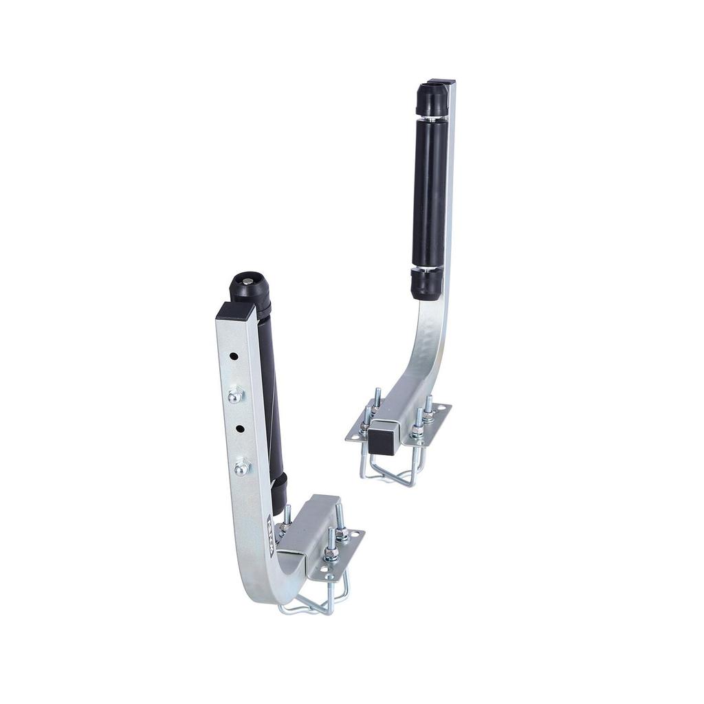 Boat Trailer Guides, 470 mm/520 mm Height Adjustable Trailers Guide, 2PCS Thickened High-Duty Steel Trailer Guide-Ons with Smooth Roller Guidance, for