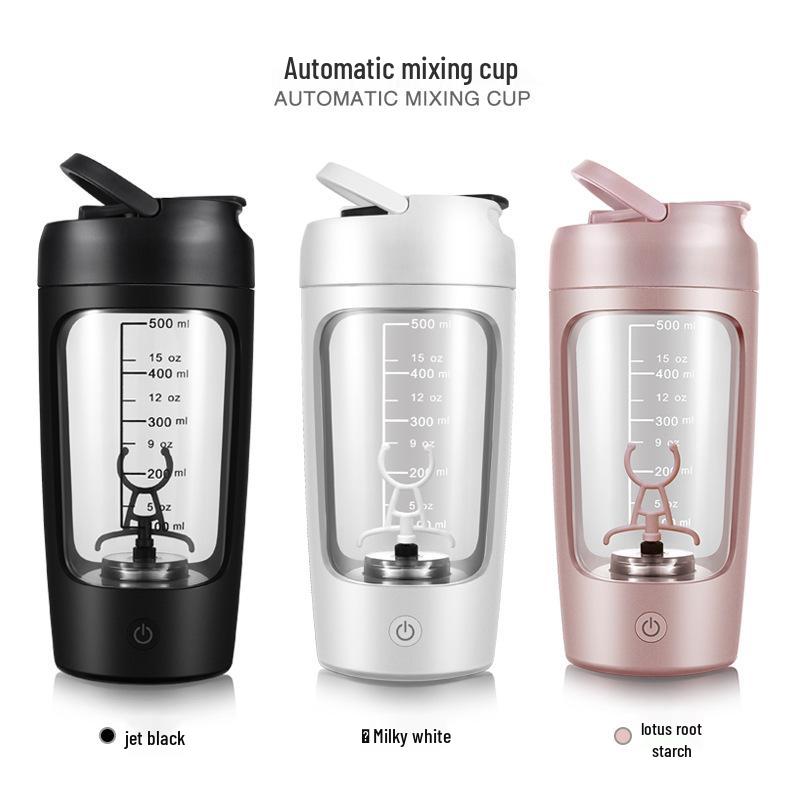 Elektrischer Tragbarer Protein-Shake-Becher - Automatisches Mischen und Wiederaufladbar