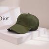 Men's and women's soft top solid color cap star ins show face small casual versatile trendy black baseball cap