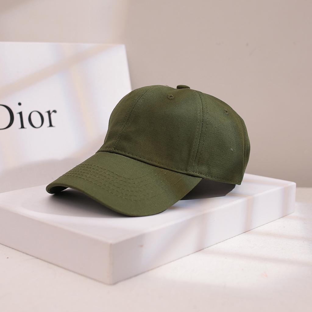 Men's and women's soft top solid color cap star ins show face small casual versatile trendy black baseball cap