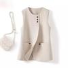 High-End Suit Vest Women New Spring Autumn Light Luxury Unique Slim Fit Waistcoat
