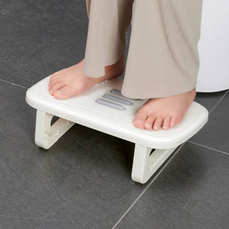 Tragbarkeit Fußstütze Unter dem Schreibtisch Fußstütze Ergonomischer Fußhocker Mit Massagerollen Fußstütze Für Heimarbeitsplatz Arbeit Schneller Versand