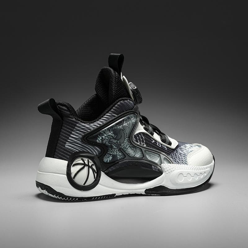 31-40 Children's Oversized Breathable Fashionable Sports and Leisure Shoes High Top Basketball Shoes Running Shoes