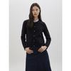 Cc Collect Detachable Stripe Collar Knit Cardigan C261ksl003