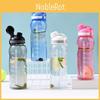 Modern Minimalist 1000ml Blue Gym Bottle Large Capacity Portable Sports Bottle