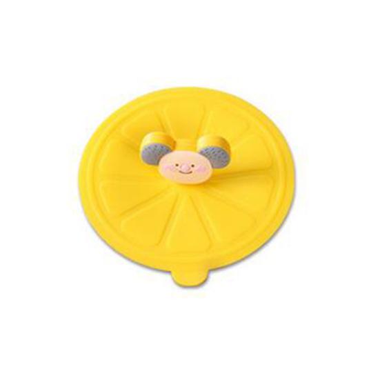 10.8cm Cute Animal Silicone Leakproof Dustproof Sealed Coffee Mug Cup Lid Cover