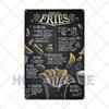 Hamburgers Metal Sign Plaque HamToast Hog Dag Food Cafe Bar Pub Restaurante Kitchen Decoration Art Craft Poster Tin Plate20x30cm