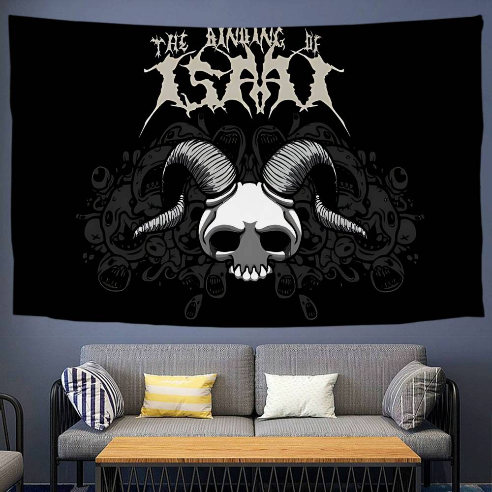Action Game The Binding Of Isaac Tapestry Art Printing Japanese Wall Tapestry Anime Wall Hanging Home Decor