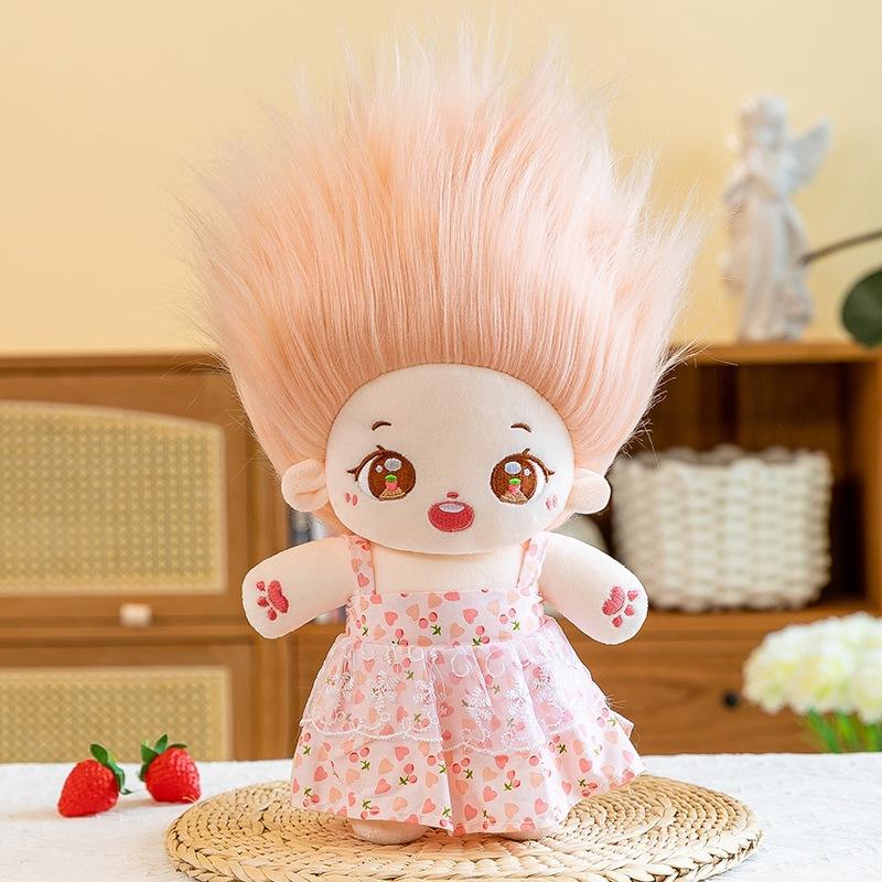 

Свитер Хлопковая Кукла Кукла Минни Маленькая Принцесса Тряпичная Кукла Успокаивающая Дети Подарок на День Рождения Дарение 23cm