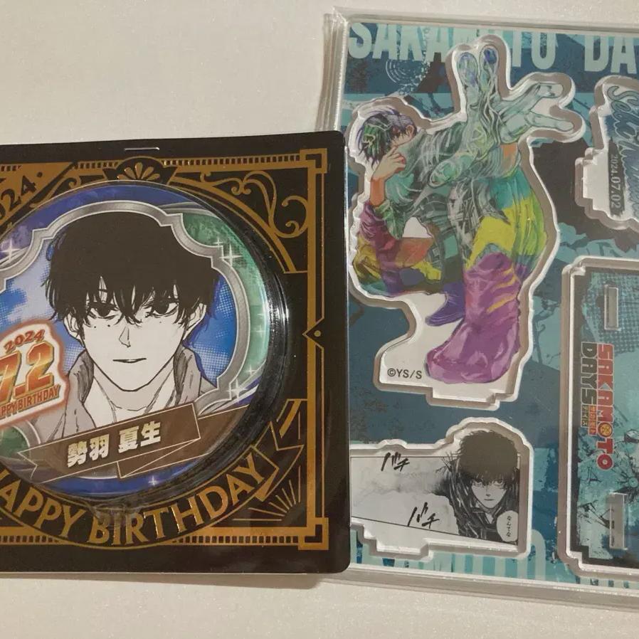 

Sakamoto Days Сакадэи Нацуки 2024 Диорама и значок