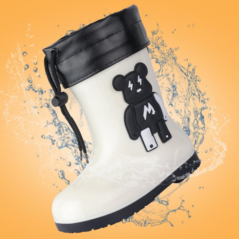 Eco-friendly Non-slip Lightweight Rain Boots for Kids - Boys & Girls Sizes S/M/L
