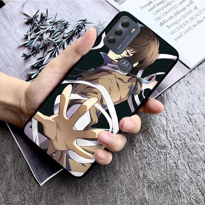 Bungou Stray Dogs Phone Case for Motorola Moto E32 E20 E40 G22 G52 G20 G30 G100 G60 G50 G10 GPure GStylus G9 One Action Macro
