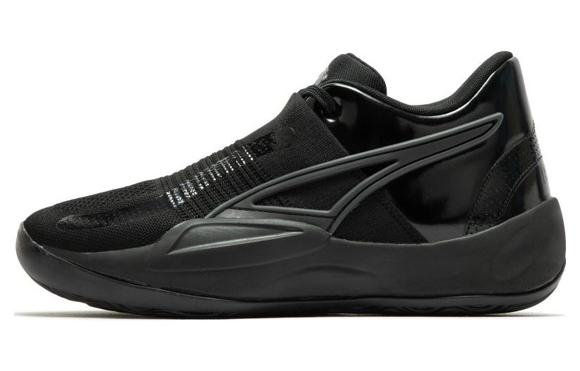 PUMA Rise Nitro The Flash  Black Grey  377569-01 40