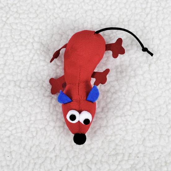 Plush Catnip Mice Toy Realistic Mouse Shaped Cat Bite Toy Interactive Stuffed Small Rat Toy for Kitten Indoor Cats