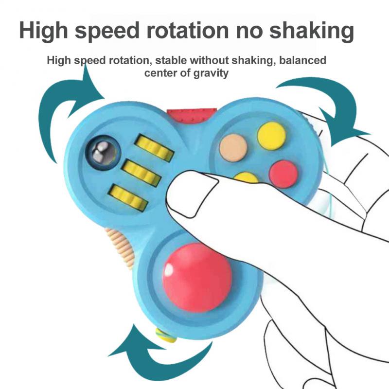 Magic Gyros Cube Toys Decompression Dice for Autism Adhd Anxiety Relieve Adults Childen Stress Relief Anti-Stress Fingertip Toys