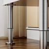 Adjustable Round Furniture Feet 15cm  Steel  Heavy Duty 250kg Sofa Legs for Table Cabinet Bed
