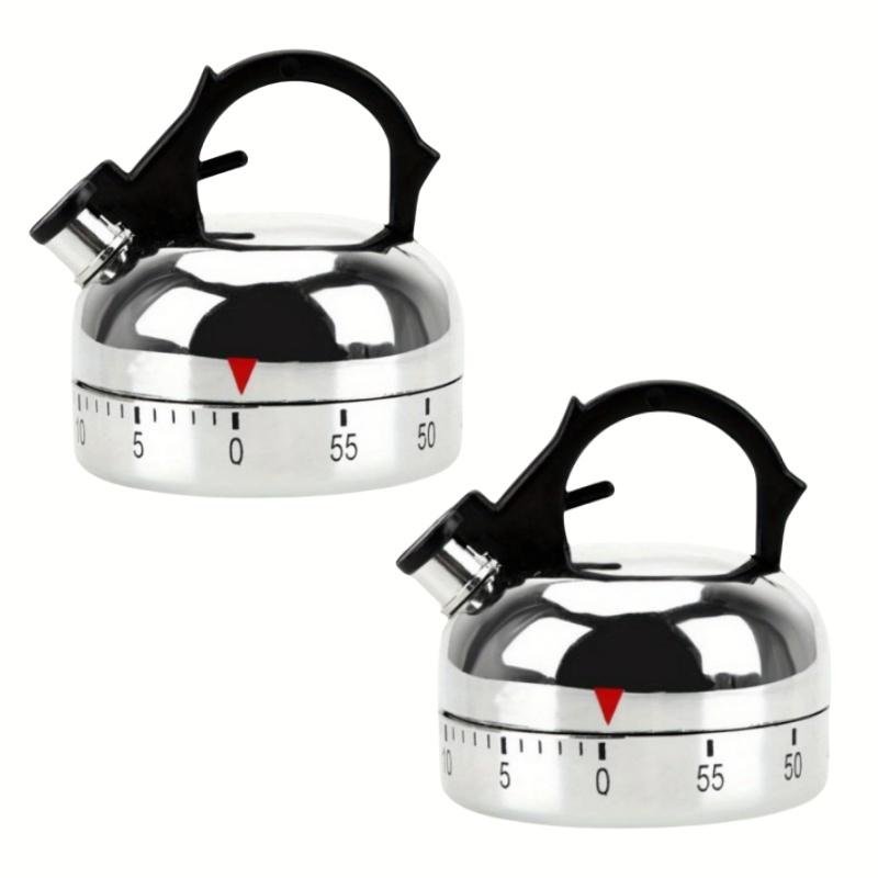 1/3 Stück Mechanischer Küchentimer Vielseitig Einstellbarer Koch-Countdown 60-Minuten-Timer zum Backen, für Übungen, zum Lernen, Küchenutensilien, Geschenk