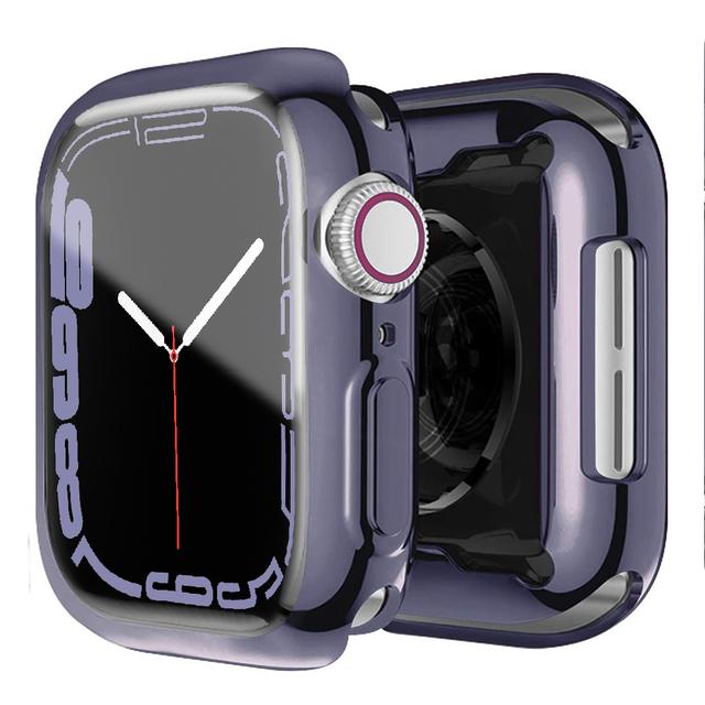Screen Protector For Apple Watch 49mm 46mm 44mm 45mm 41mm 40mm 38 42mm Full TPU Bumper Cover iWatch Series Ultra 10 9 8 7 SE 6 5