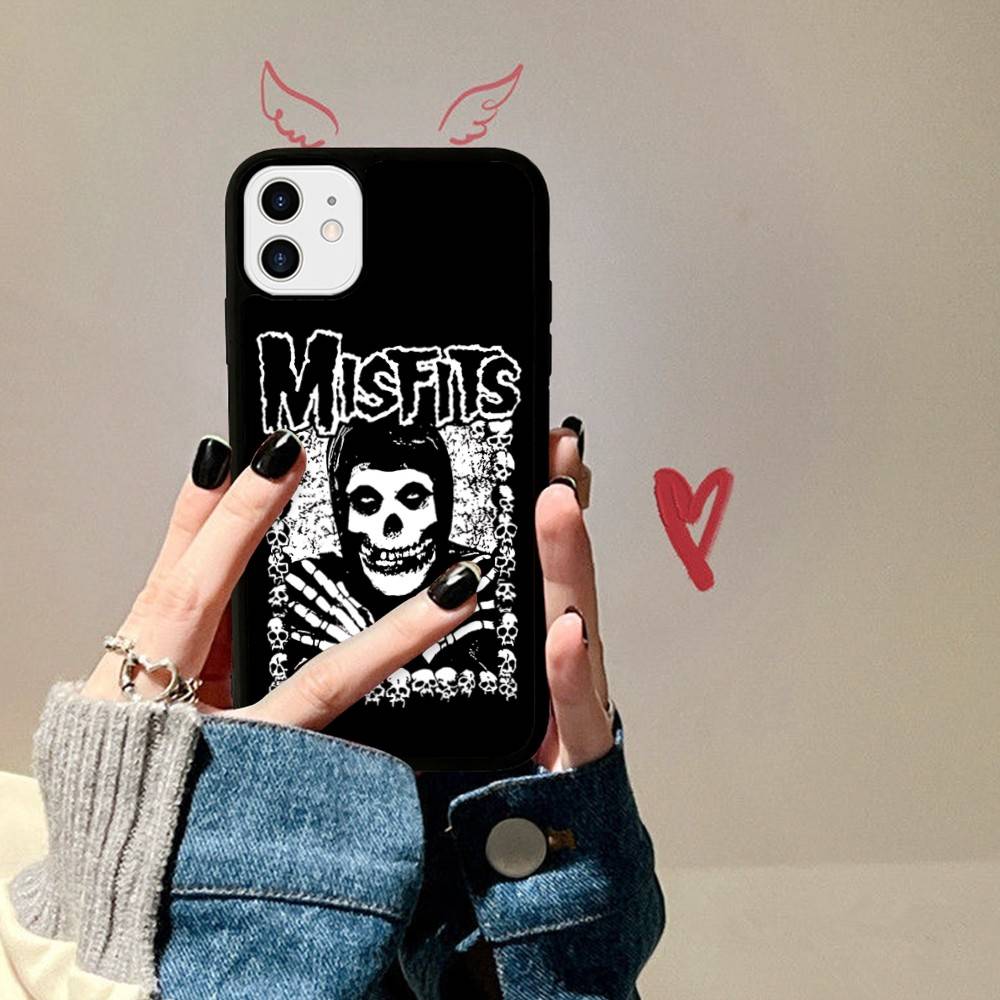 The Misfits Glenn Danzig Phone Case For IPhone 11 12 13 14 15 16 17 Pro Max Plus PC+TPU Cover