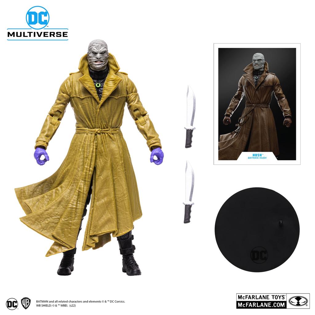 DC Multiverse DC Comics Hush Action Figure Yellow Height 18cm 15238 Batman #150 7-inch approx.