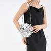New Fashion Rose Evening Bag - European & American Stylish Box Bag with Coin & Lipstick Holder, Chain Crossbody.