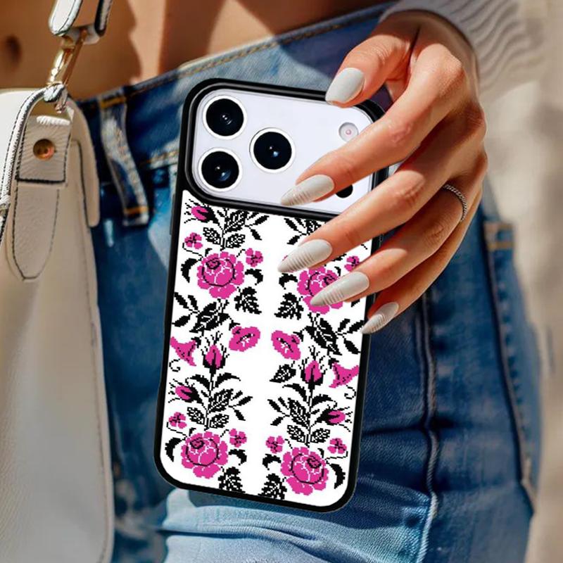U=krainian Pattern soft Phone Case For iPhone 17 Air 14 15 13 12 Max Cover For Apple 16e 11 Pro Max Plus Coque