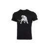 Graphic Tee With Four Mythical Beasts Men Tops Black GJ8871