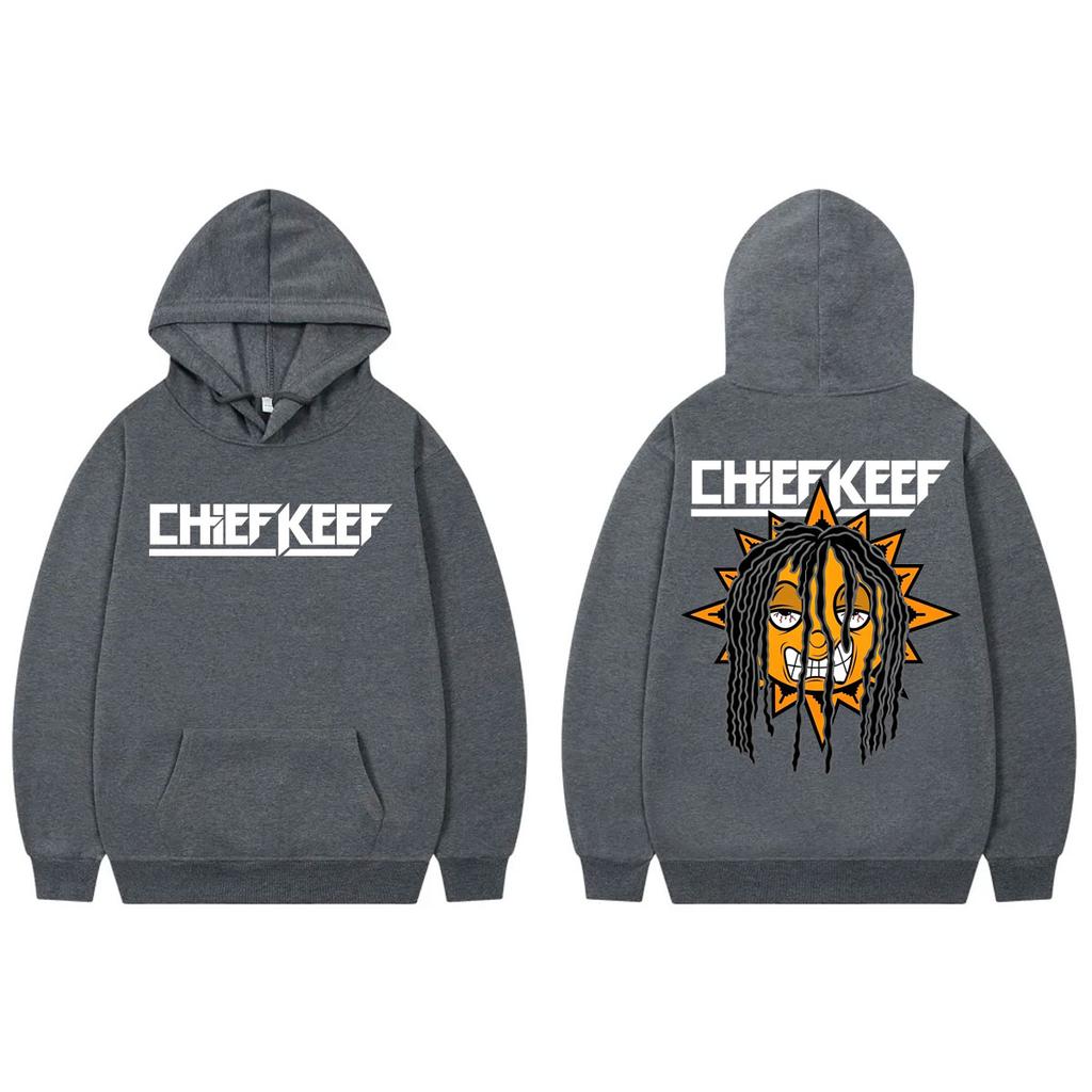 Rapper Chief Keef Tour 2026 Hoodie High Quality Fashion Oversized Pullovers Unisex Hip Hop Vintage Long Sleeve Sweatshirts
