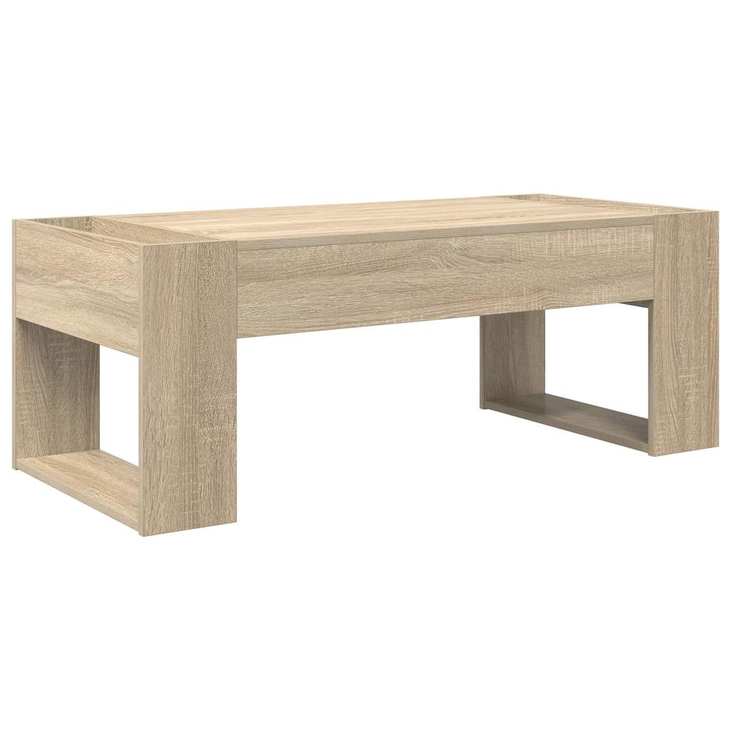 Coffee Table Sonoma Oak 110 X 50 X 41 Cm Engineered Wood