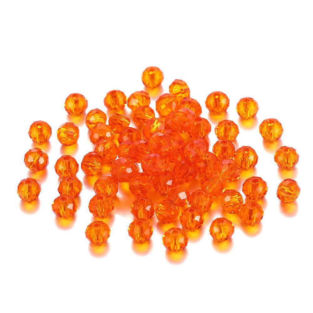 DIY Jewelry Craft Kit: Transparent 3-8mm Glass Beads, Rice, Diamond, Crystal Cuts, Lantern Shapes, Spacer Beads - Perfect For Accessory Making