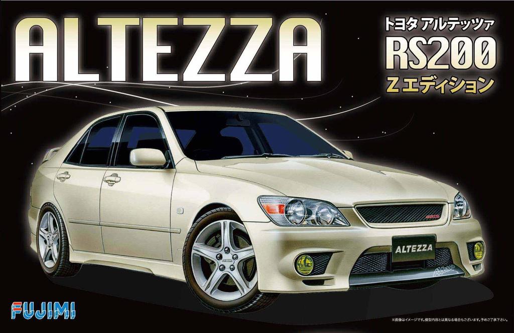1/24 Inch-Up Series No. 27 Toyota Altezza RS200 Z Edition Plastic Model
