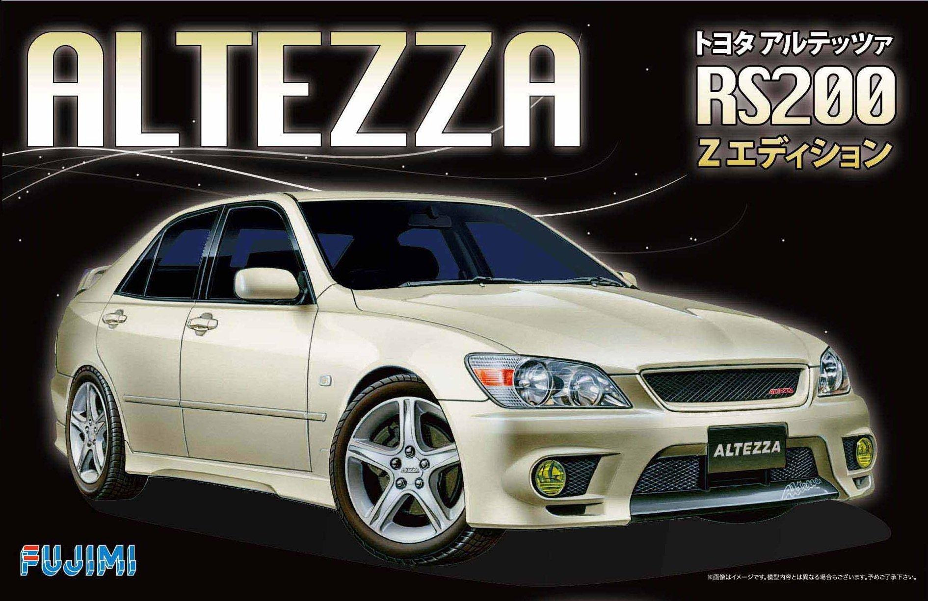 

Модель Фудзими (ФУДЗИМИ) Пластиковая модель Toyota Altezza RS200 Z Edition масштабом 1/24 дюйма № 27