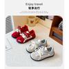 Girls' Shoes2026Spring new children's sports shoes, soft-soled, lightweight, with Velcro straps, for older boys, sneakers