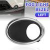 Car Front Fog Light Lamp Bezel Trim Cover For Nissan Qashqai J11 MK2 2014 2015 2016 2017 Fog Lamp Frame Cover Auto Accessories