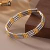 Effie Queen 925 Sterling Silver 55cm Magnetic Attraction Necklace & Bracelet Various Color Selection Mixed Wear Design Gift SC88