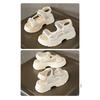 Women's Rhinestone Platform Sandals Non-Slip Thick Sole Open Toe Sandals for Casual & Party Wear