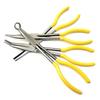 Long Reach Hose Grip Pliers 11Inches Long Nose Pliers Hose Gripper Pliers Spark Plug Boot Removal Pliers Serrated Jaw