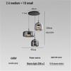 Modern Italian Glass Pendant Light - Nordic Style for Bar, Study, Bedroom