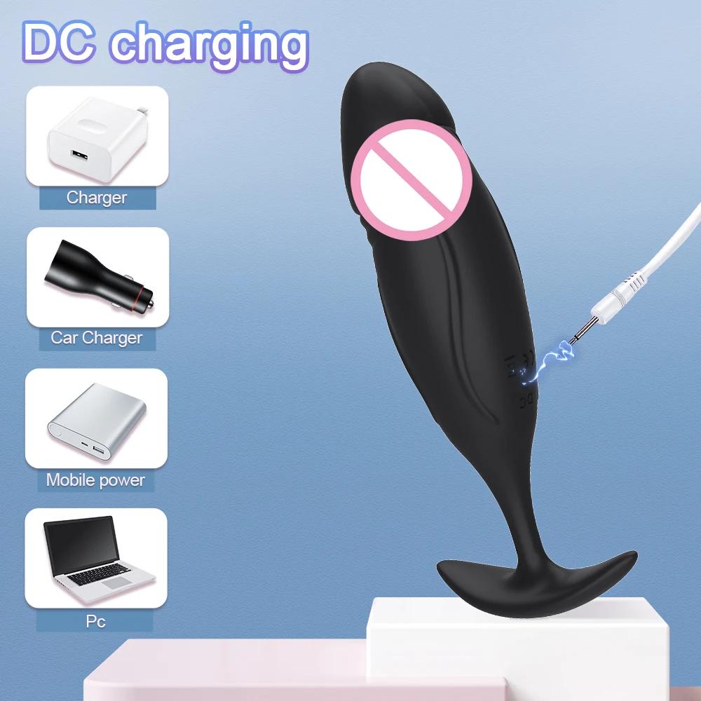 10 Modes Vibrating Butt Plug Anal Plug for Men Remote Control Anal Vibrator for Gay Mini Dildo for Women Sex Toy for Men