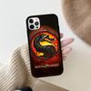 Classic Vintage M-Mortal K-Kombat For Iphone 17 Air 16 15 14 13 12 11 Pro Max TPU+PC Plus Shockproof Back Phone Cover