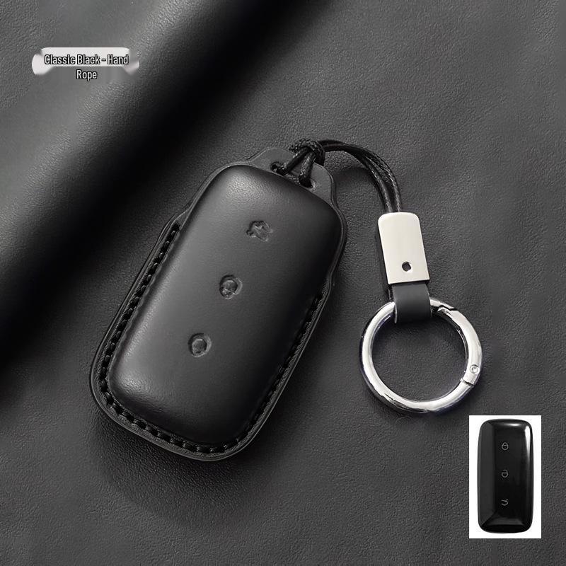 Geely Galaxy E5 Key Case: Genuine Leather for Starship 7emi/L6 Dragon Soaring/L7/e8.