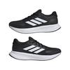 adidas Core Size Women's Sneakers, Black/Cloud White/Core Black, 23.5cm