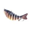 Swimming Lures Multi Jointed Swimbaits with Treble Hook 10cm Fishing Lure Artificial Hard Baits for Trout