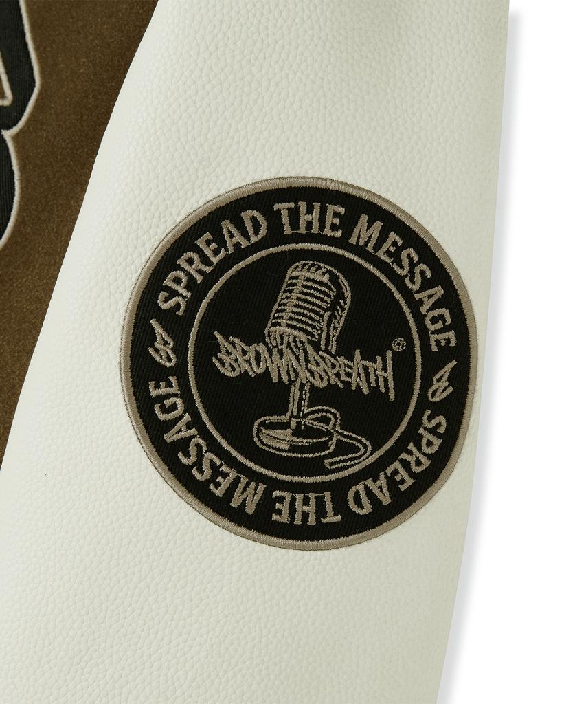 Brownbreath Bb Varsity Jacket - Brown