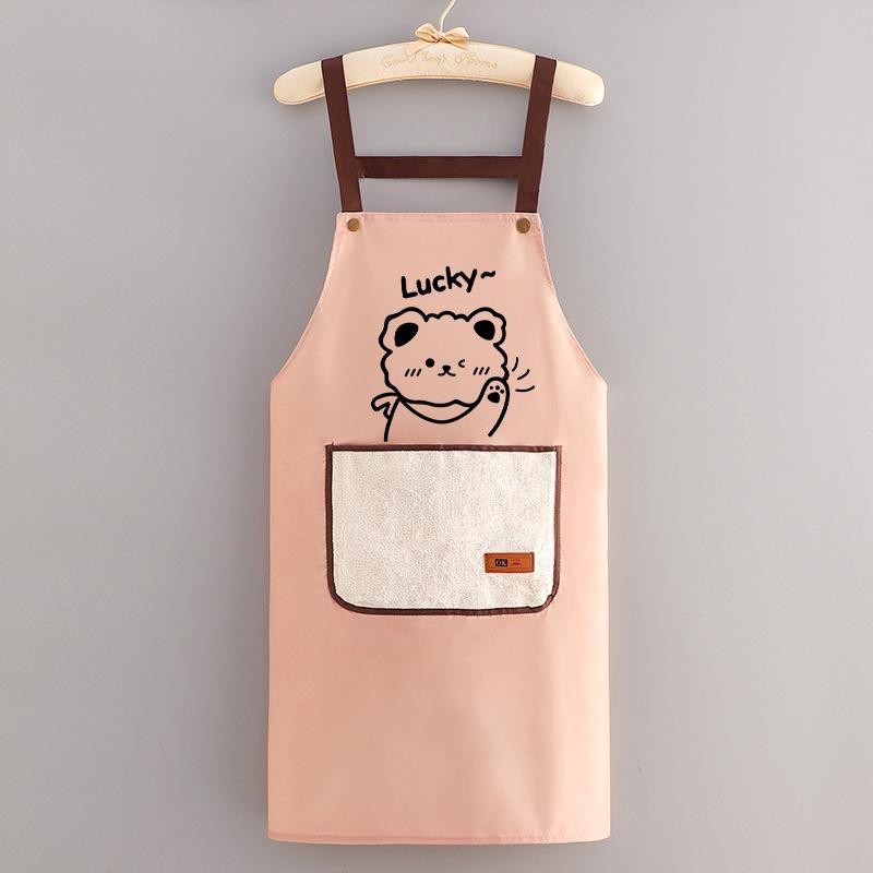 Waterproof and Oil-Proof Long Sleeve Kitchen Apron for Adults