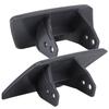 2pcs Bumper Headlight Washer Cover Lid Left Right 51112993585 51112993586 Fit for X1 E84 09‑12