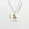 Women's Stainless Steel Micro-set Unicorn Necklace